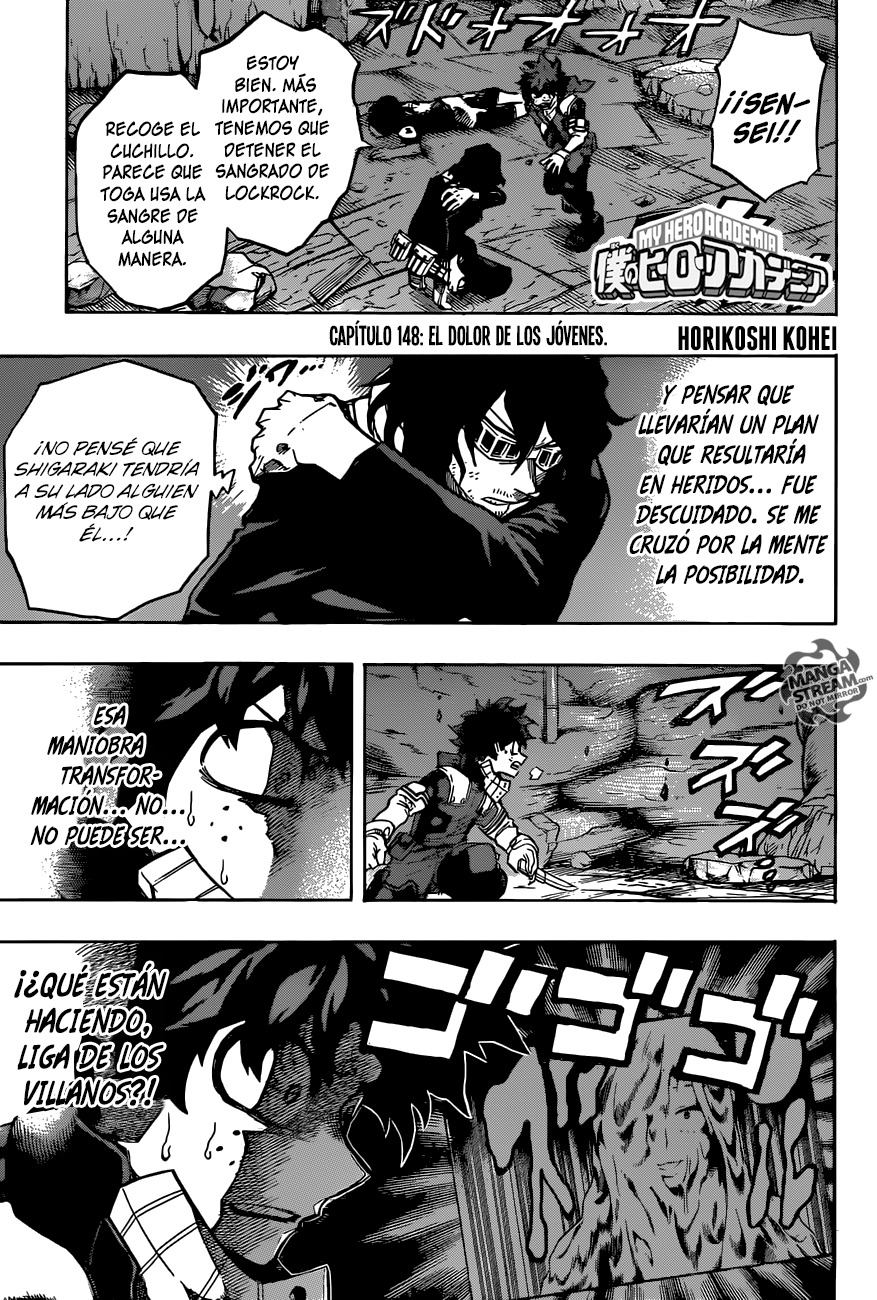 Boku no Hero Academia, Chapter 148 - My Hero Academia Manga Online