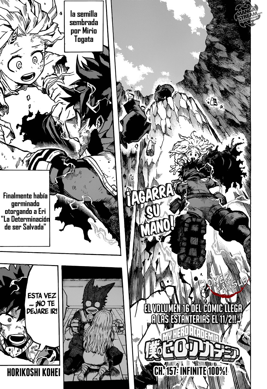 Manga Boku no Hero Academia 157 Online - InManga