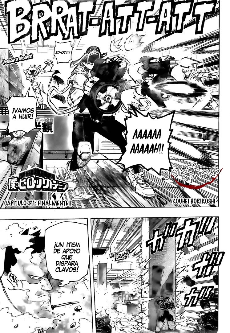 Manga Boku no Hero Academia 311 Online - InManga