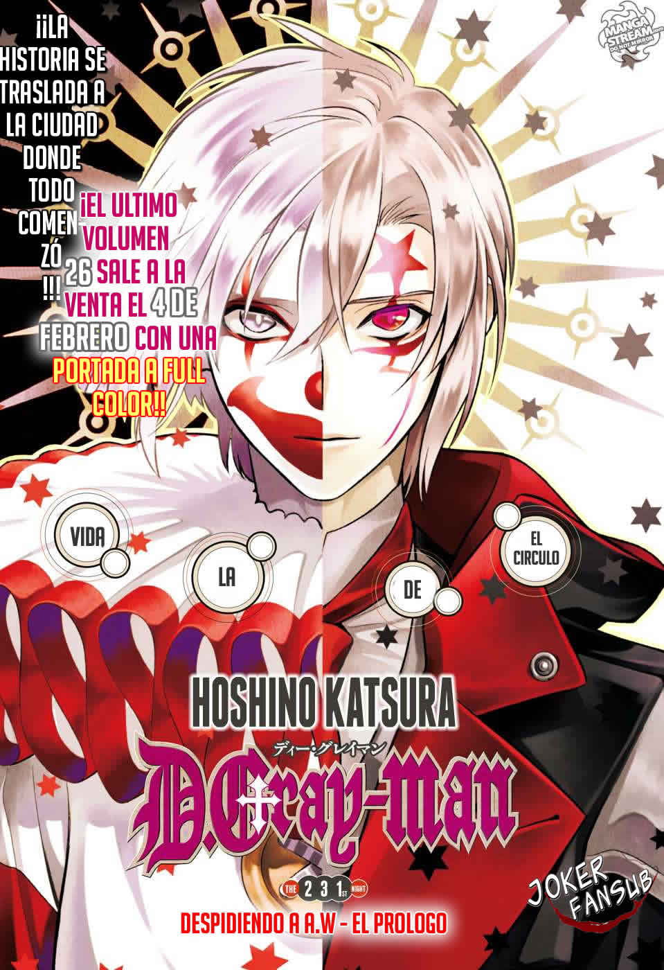 Manga D Gray Man 231 Online Inmanga