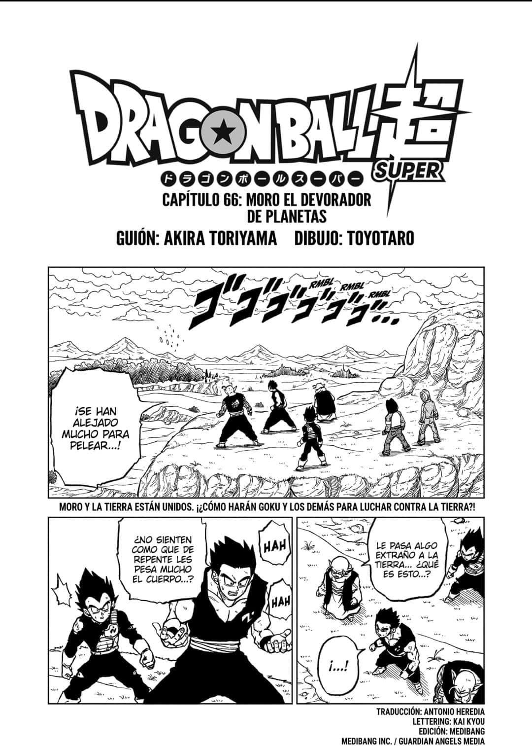 Desanimarse Peligro Chirrido Manga Dragon Ball Super 66 Online - InManga