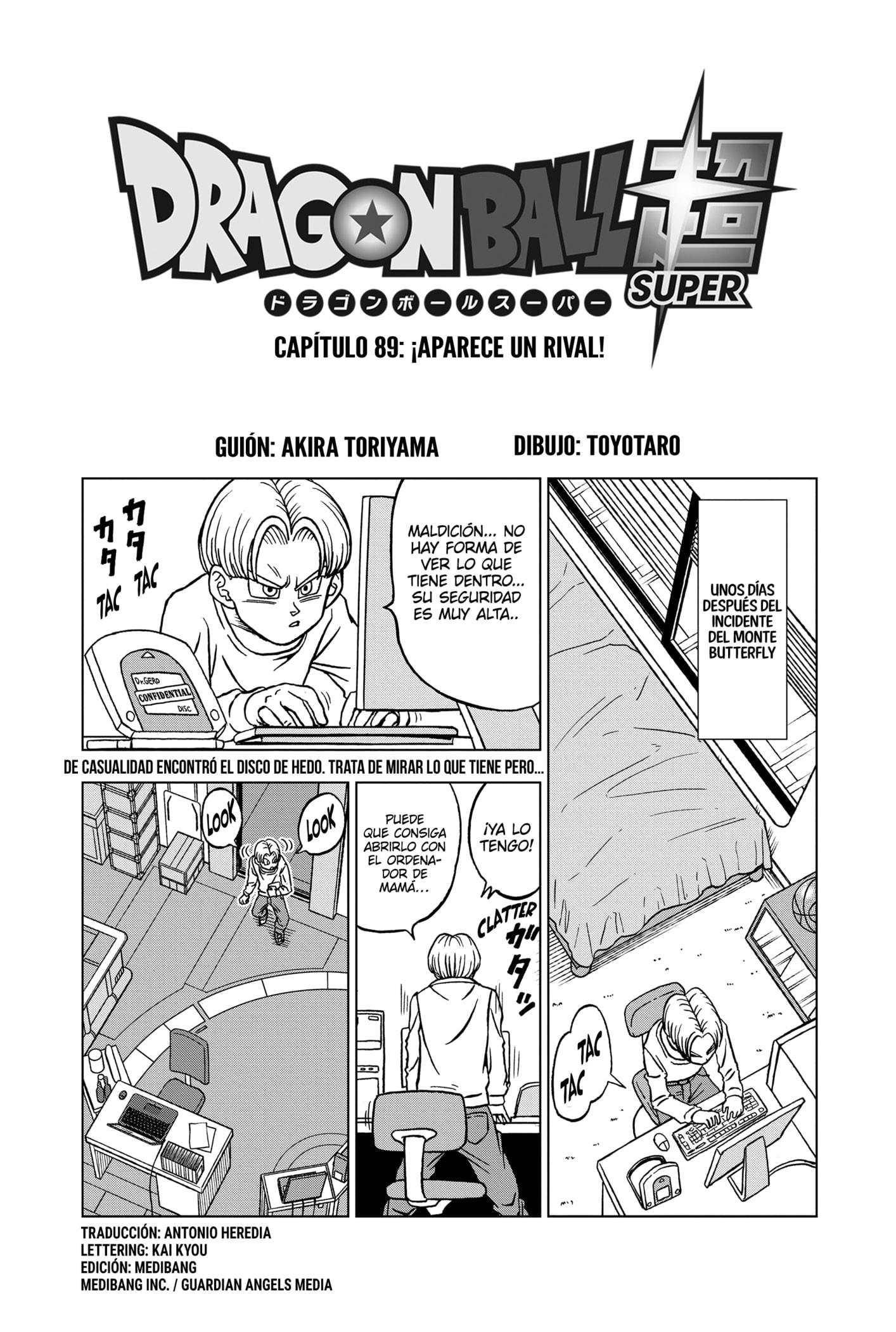 Ver Dragon Ball Super Manga 88 Español a Color Completo Online
