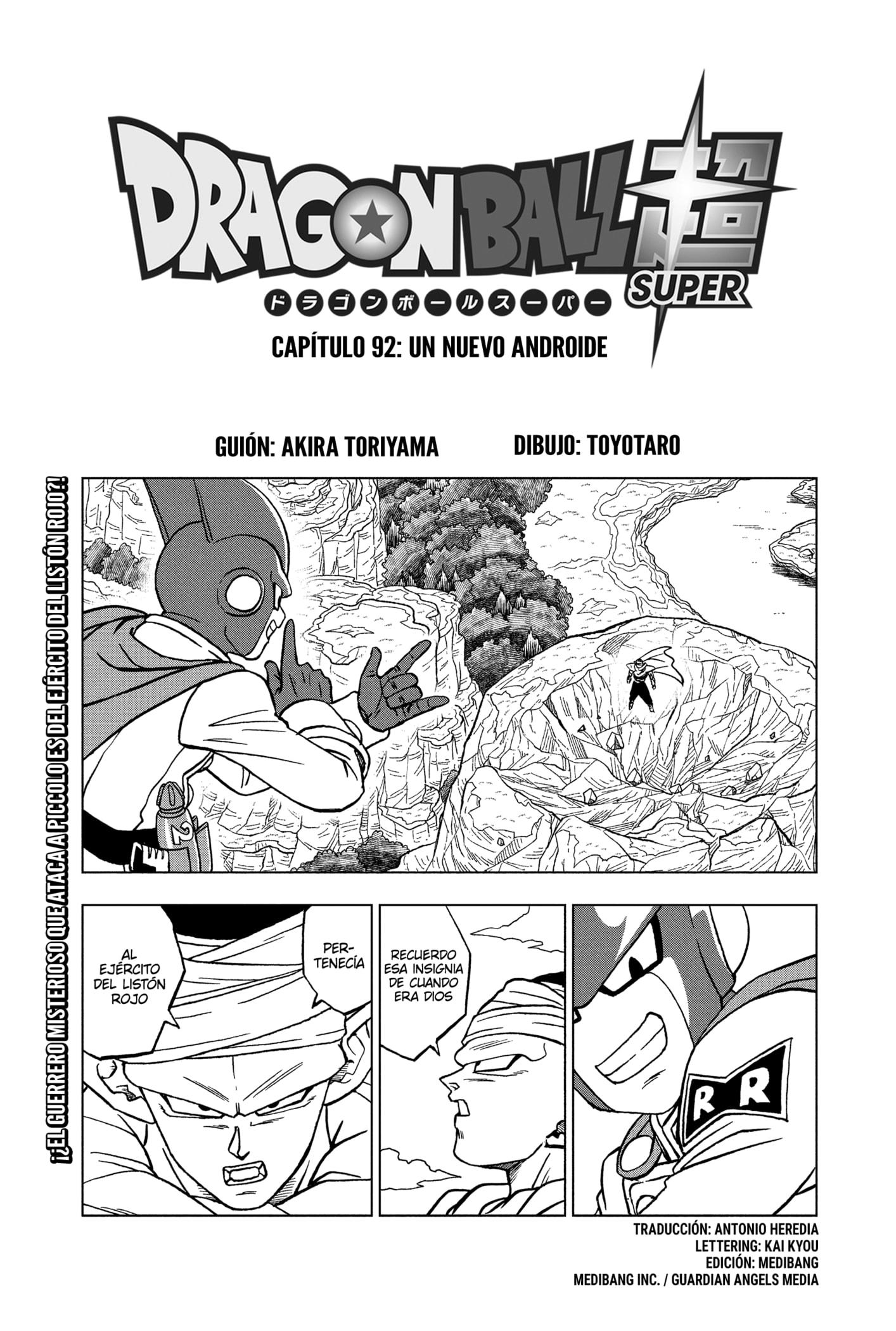 Manga Dragon Ball Super 92 Online - InManga