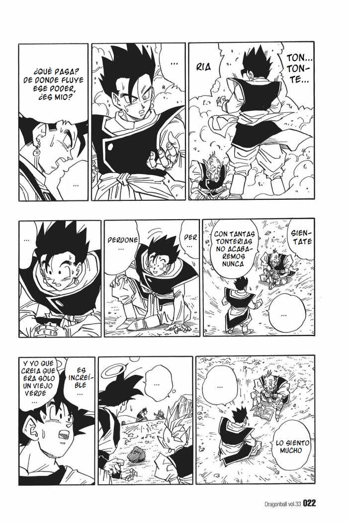 Goku contra Vegeta - Capítulo 93, Página 2166 - DBMultiverse