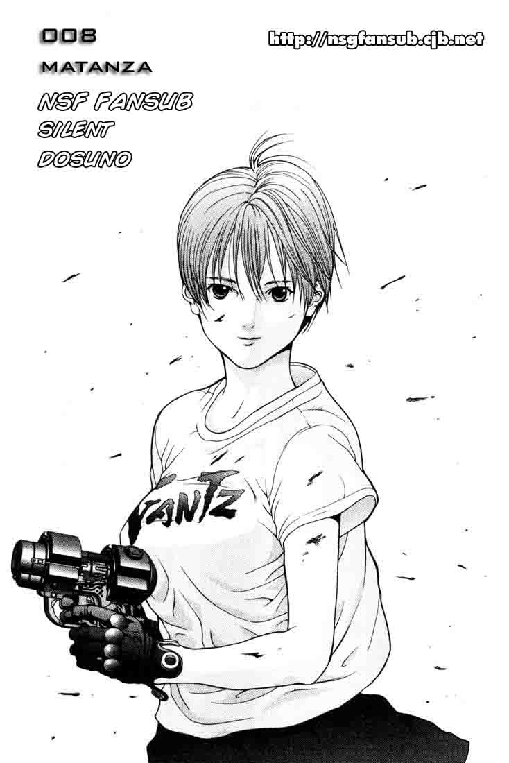 Manga Gantz 08 Online Inmanga