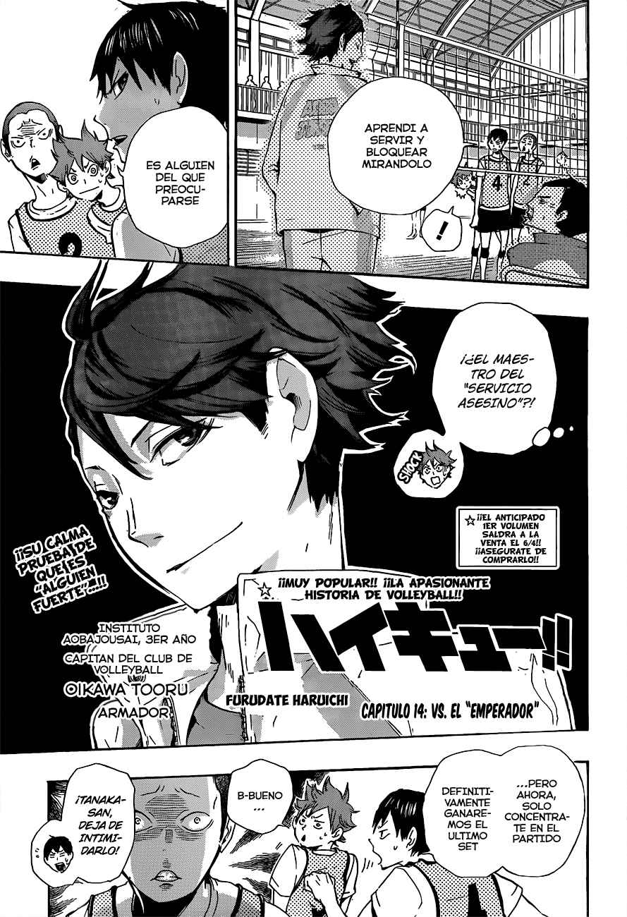 Manga Haikyuu Online Inmanga