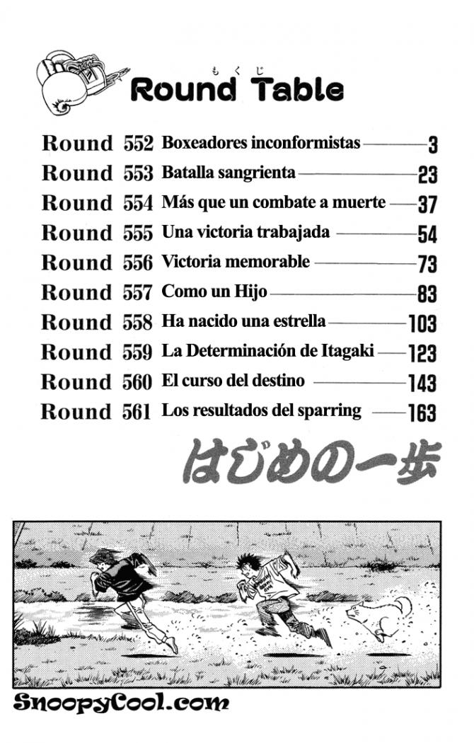 Hajime no Ippo Round 1311: El estilo de ambos peleadores (español