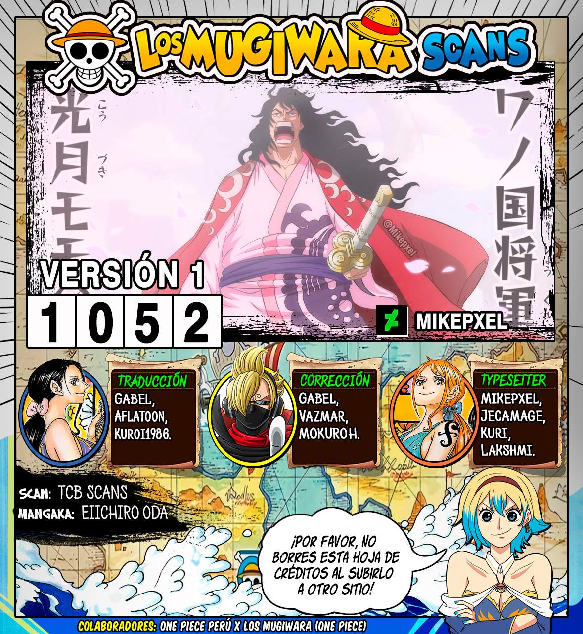 cola cheque laringe Manga One Piece 1,052 Online - InManga