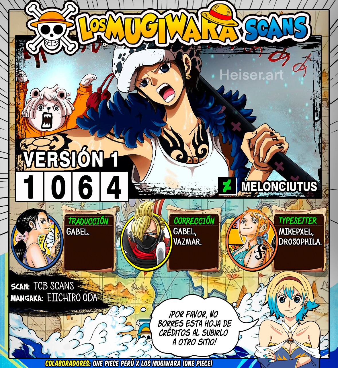 Dónde puedes leer el manga One Piece 1032 gratis en español