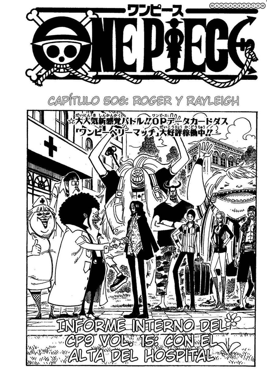 Manga One Piece 506 Online Inmanga