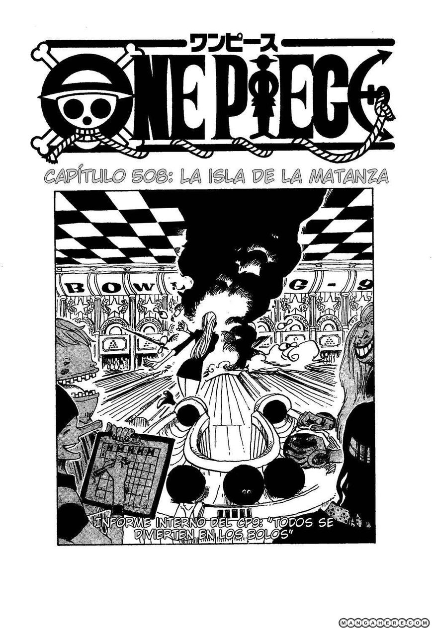 Manga One Piece 508 Online Inmanga