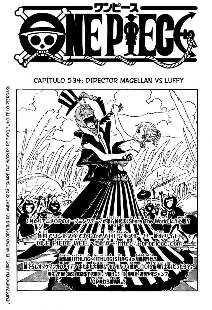 Manga One Piece 534 Online Inmanga