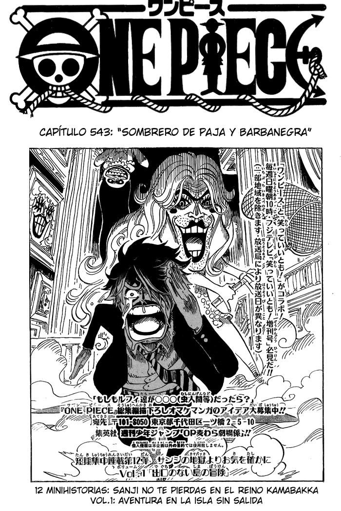 Manga One Piece 543 Online Inmanga