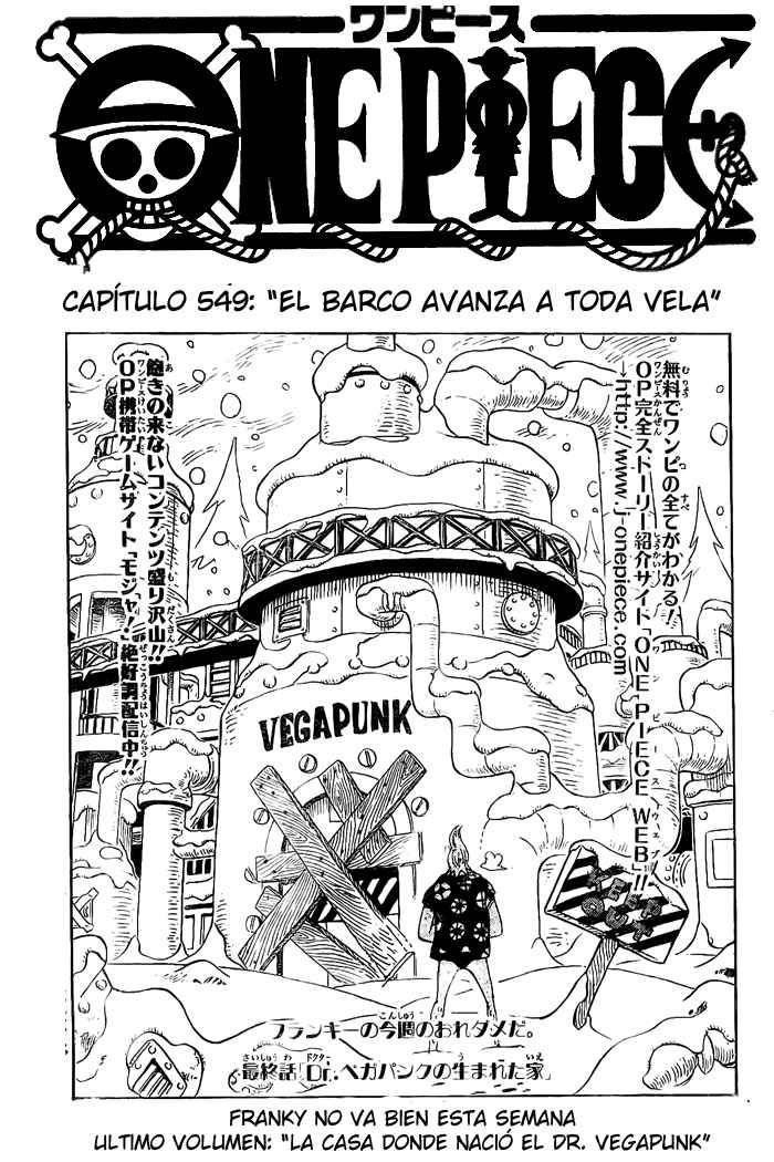 Manga One Piece 549 Online Inmanga