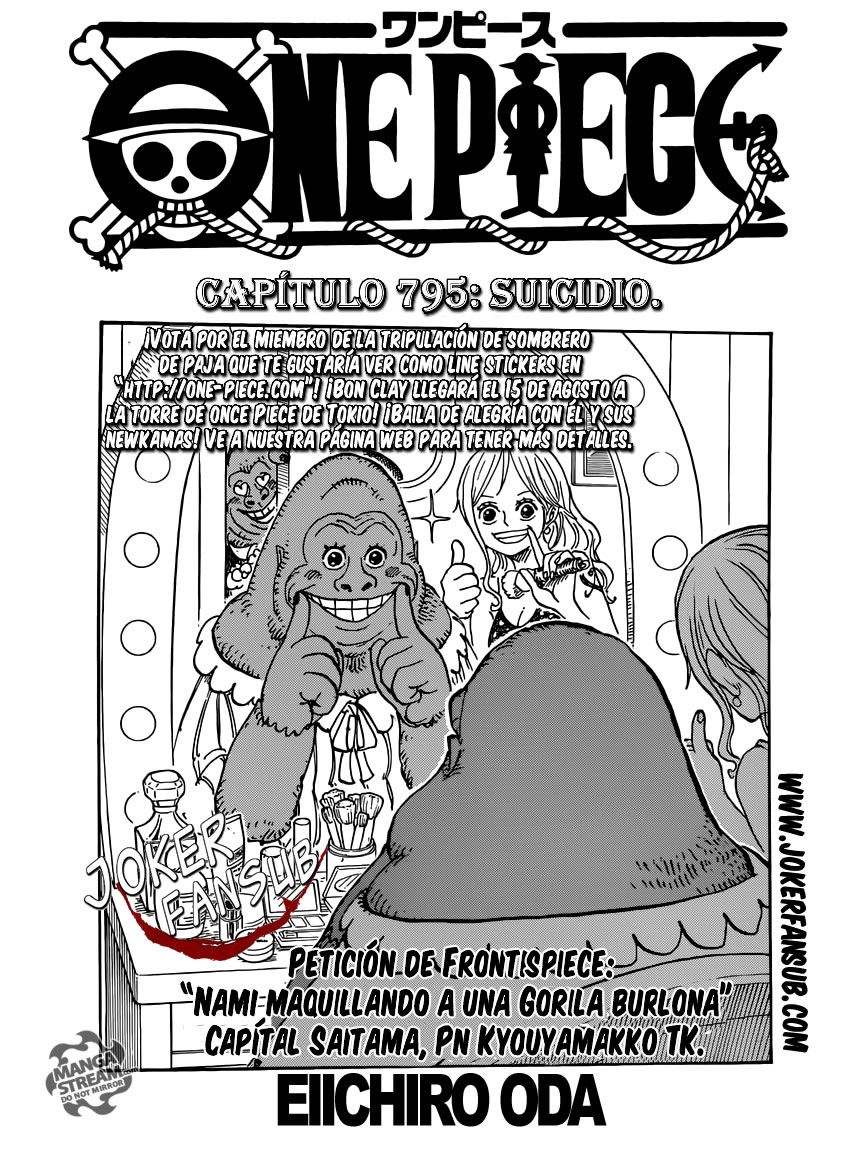 Manga One Piece 795 Online Inmanga