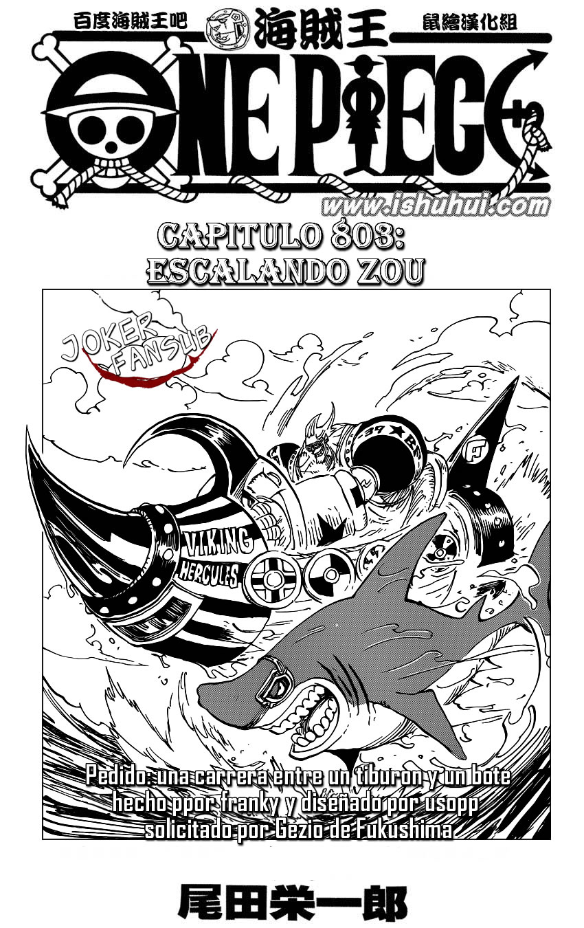 Manga One Piece 803 Online Inmanga