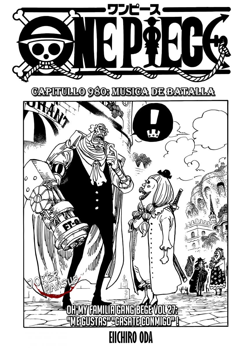 Manga One Piece 980 Online Inmanga