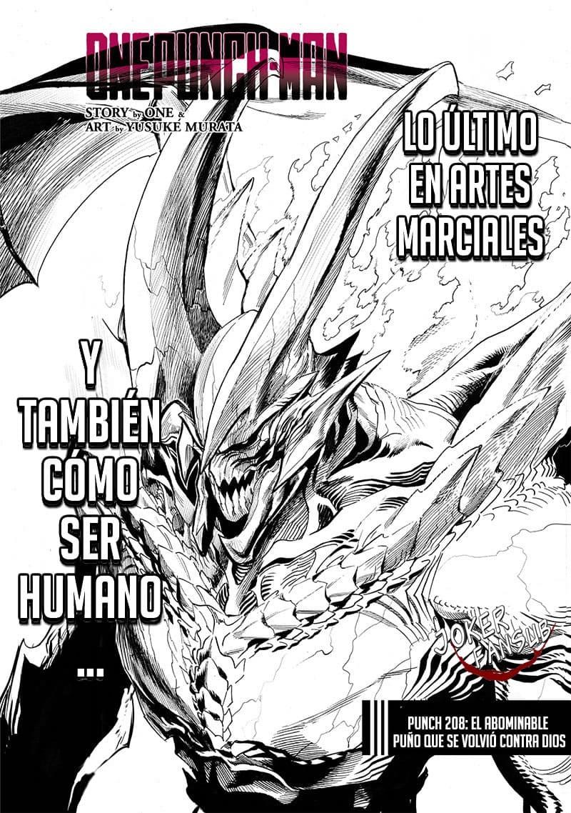 One Punch Man Temporada 2 Online Capitulo 13 Manga One Punch Man 165 Online - InManga