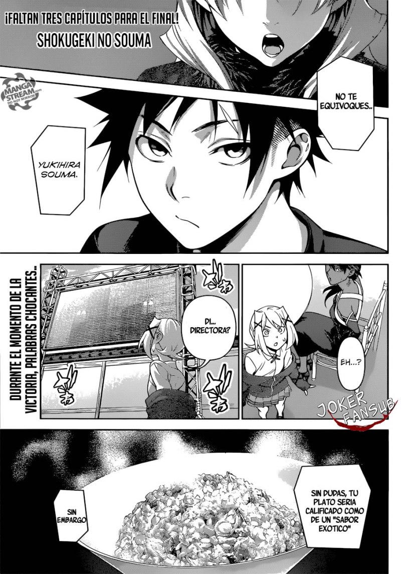 Manga Shokugeki no Soma 313 Online - InManga